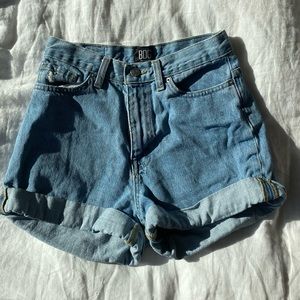 Urban outfitters mon high-rise shorts